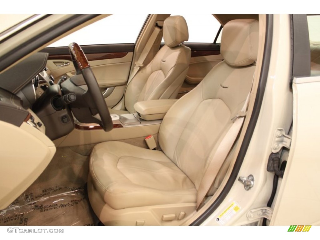 Cashmere/Cocoa Interior 2010 Cadillac CTS 4 3.6 AWD Sedan Photo #56514984