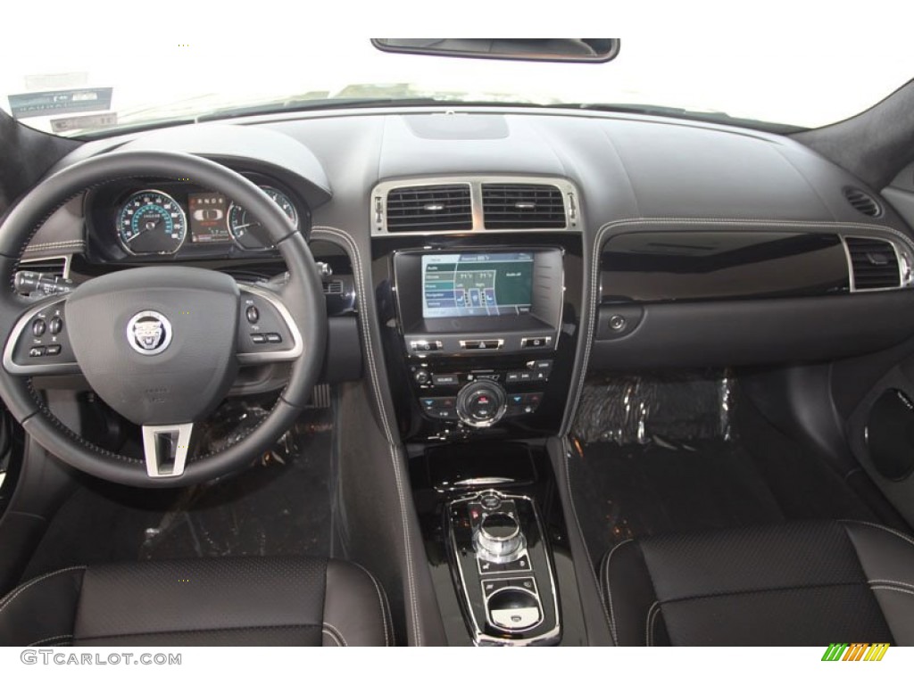 2012 Jaguar XK XK Convertible Warm Charcoal/Warm Charcoal Dashboard Photo #56515087