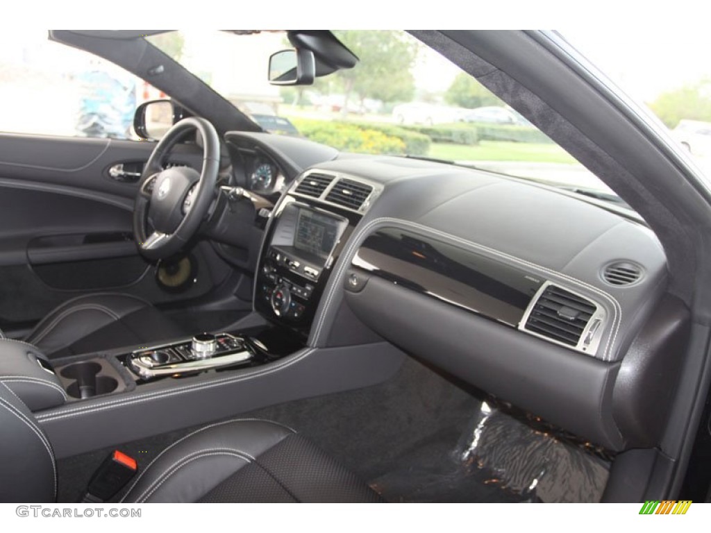 2012 Jaguar XK XK Convertible Warm Charcoal/Warm Charcoal Dashboard Photo #56515141