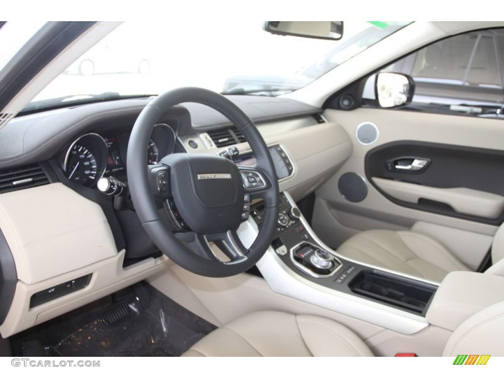 2012 Land Rover Range Rover Evoque Pure Almond/Espresso Dashboard Photo #56515222