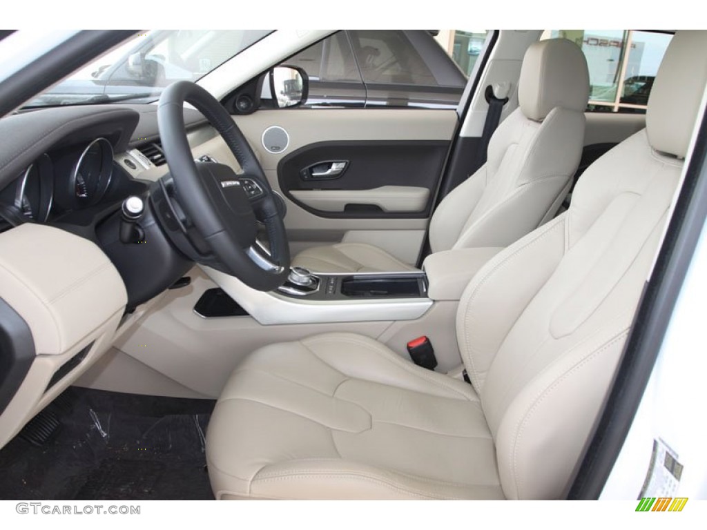Almond/Espresso Interior 2012 Land Rover Range Rover Evoque Pure Photo #56515231