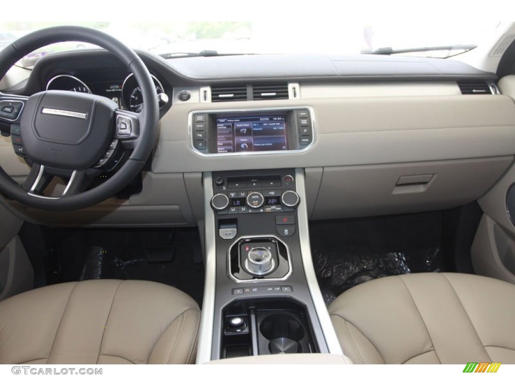 2012 Land Rover Range Rover Evoque Pure Almond/Espresso Dashboard Photo #56515330