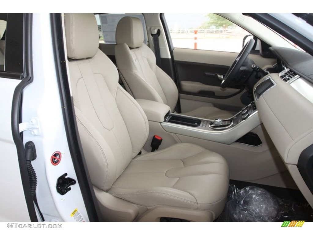Almond/Espresso Interior 2012 Land Rover Range Rover Evoque Pure Photo #56515378