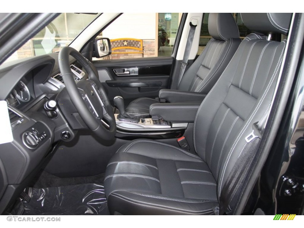 Ebony Interior 2012 Land Rover Range Rover Sport HSE LUX Photo #56515480