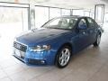 2009 Aruba Blue Pearl Effect Audi A4 2.0T quattro Sedan  photo #7