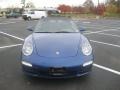 2009 Aqua Blue Metallic Porsche 911 Carrera Cabriolet  photo #2