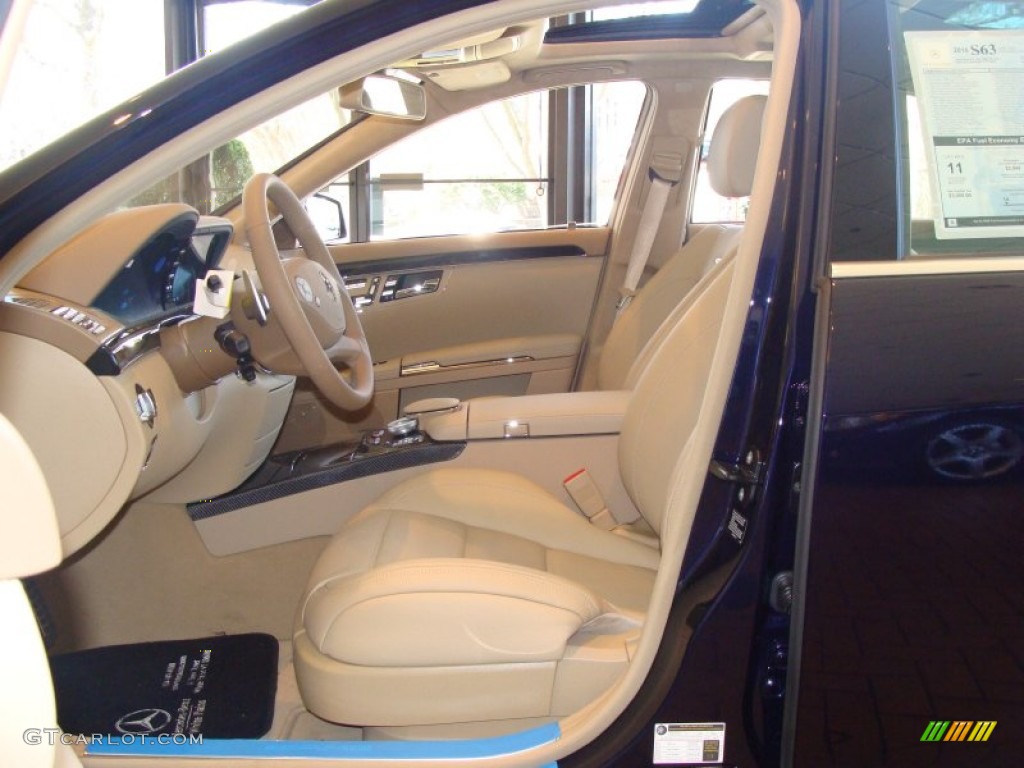 Cashmere/Savanna Interior 2010 Mercedes-Benz S 63 AMG Sedan Photo #56516320