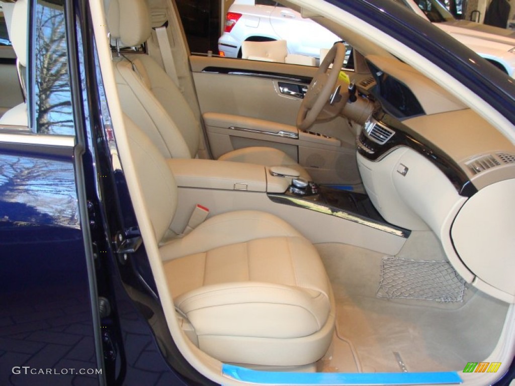 Cashmere/Savanna Interior 2010 Mercedes-Benz S 63 AMG Sedan Photo #56516347