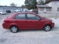2010 Sport Red Chevrolet Aveo LT Sedan  photo #4