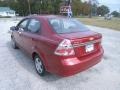 2010 Sport Red Chevrolet Aveo LT Sedan  photo #7