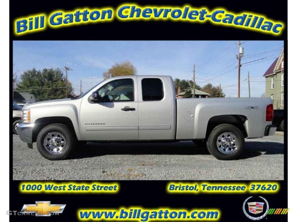 Silver Ice Metallic Chevrolet Silverado 1500