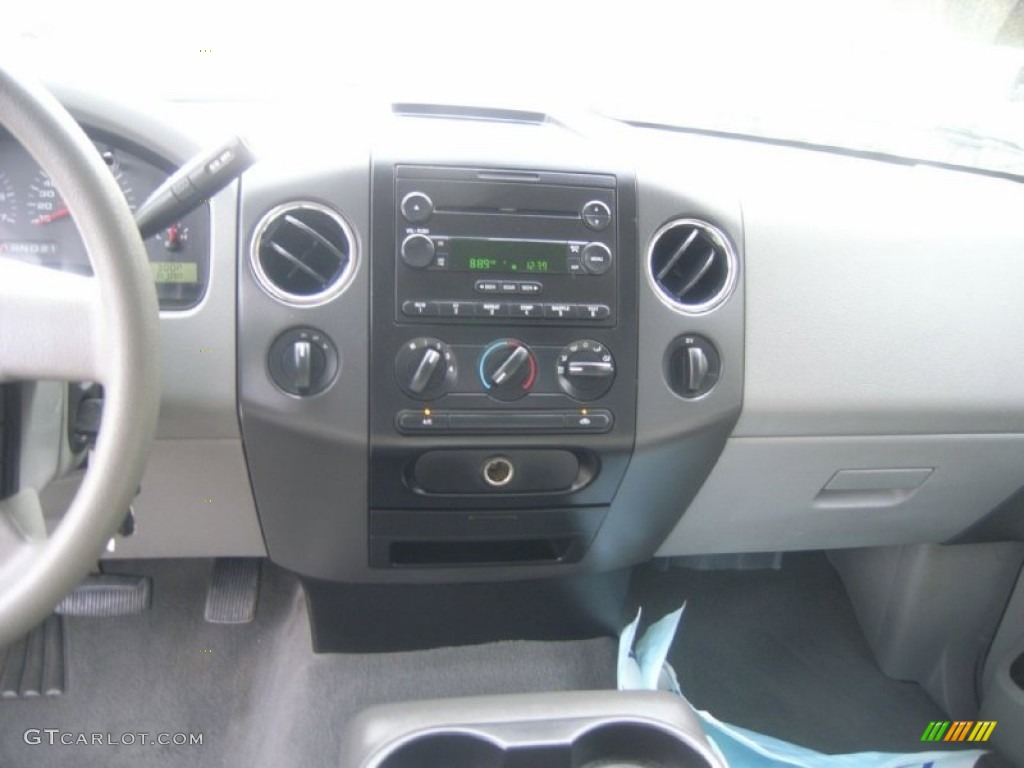 2005 F150 XLT SuperCrew 4x4 - Dark Shadow Grey Metallic / Medium Flint/Dark Flint Grey photo #14