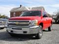 Victory Red 2012 Chevrolet Silverado 1500 LS Extended Cab 4x4 Exterior