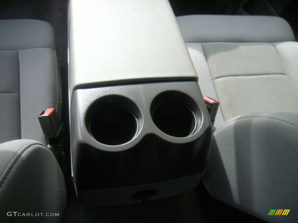2005 F150 XLT SuperCrew 4x4 - Dark Shadow Grey Metallic / Medium Flint/Dark Flint Grey photo #16