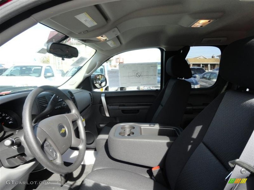 2012 Silverado 1500 LS Extended Cab 4x4 - Victory Red / Dark Titanium photo #5