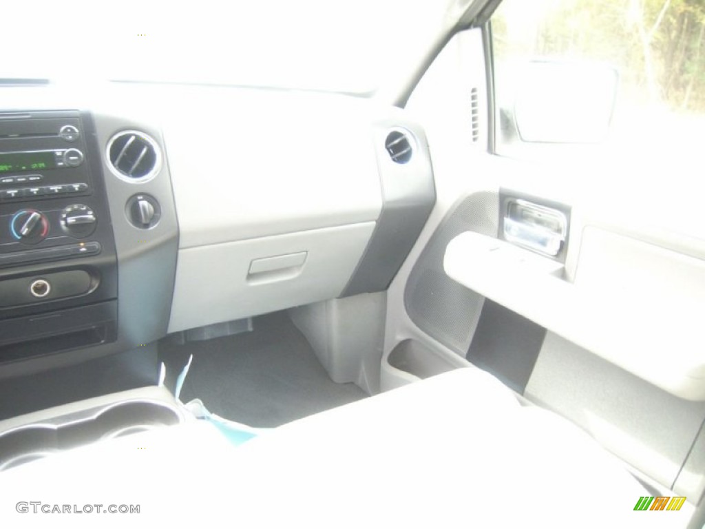 2005 F150 XLT SuperCrew 4x4 - Dark Shadow Grey Metallic / Medium Flint/Dark Flint Grey photo #18