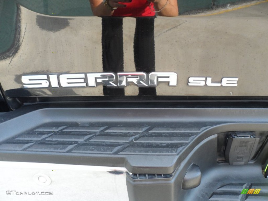 2009 Sierra 2500HD SLE Crew Cab 4x4 - Onyx Black / Ebony photo #24
