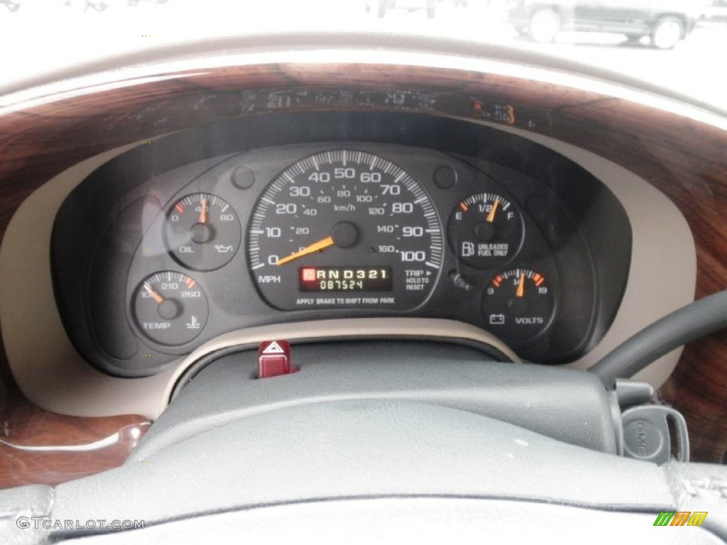 2000 GMC Safari AWD Conversion Van Gauges Photos