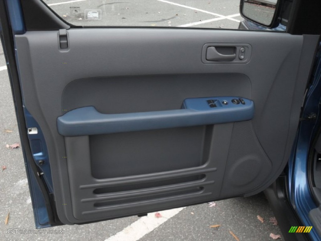 2006 Honda Element LX AWD Gray/Blue Door Panel Photo #56520052