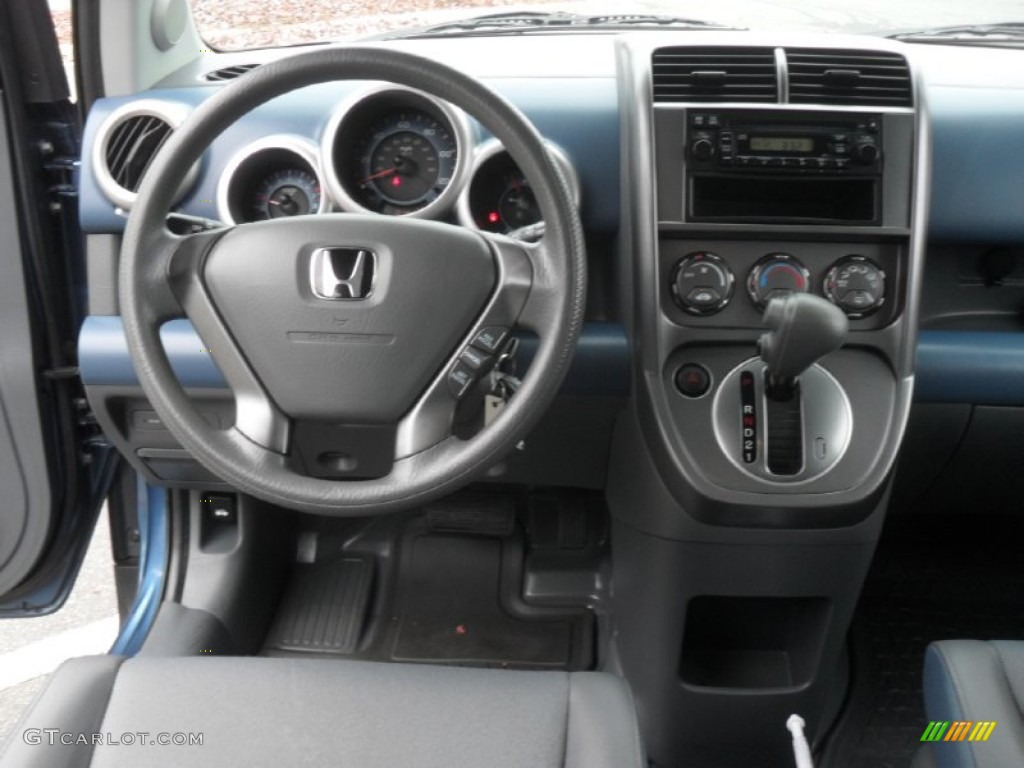 2006 Honda Element LX AWD Gray/Blue Dashboard Photo #56520109