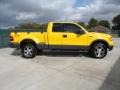 Blazing Yellow 2004 Ford F150 FX4 SuperCab 4x4 Exterior