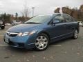 2009 Atomic Blue Metallic Honda Civic LX Sedan  photo #1