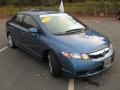 2009 Atomic Blue Metallic Honda Civic LX Sedan  photo #5