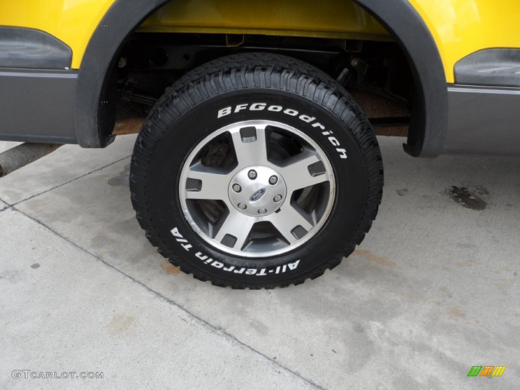2004 Ford F150 FX4 SuperCab 4x4 Wheel Photo #56520307