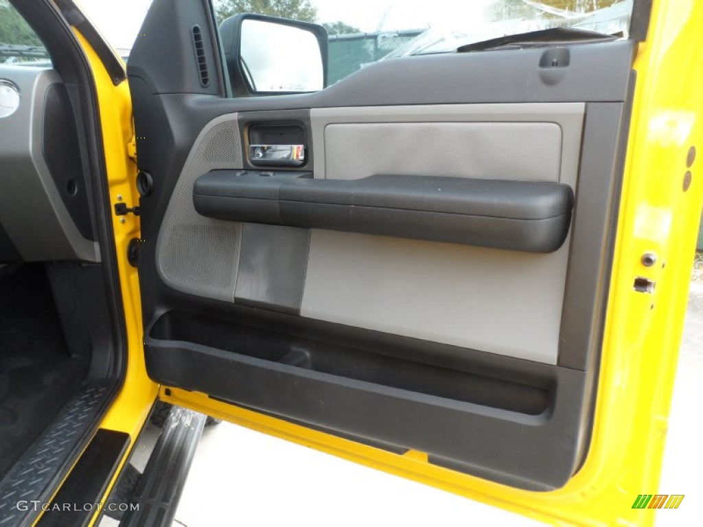 2004 F150 FX4 SuperCab 4x4 - Blazing Yellow / Black/Medium Flint photo #26