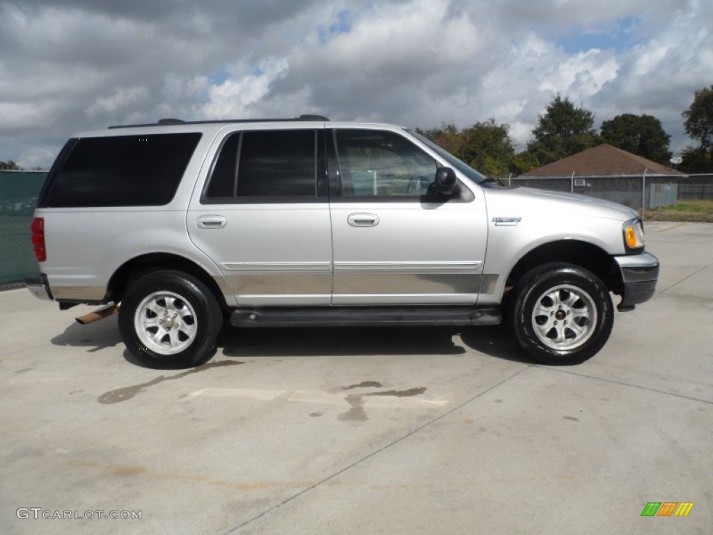 Silver Metallic 2002 Ford Expedition XLT 4x4 Exterior Photo #56520640