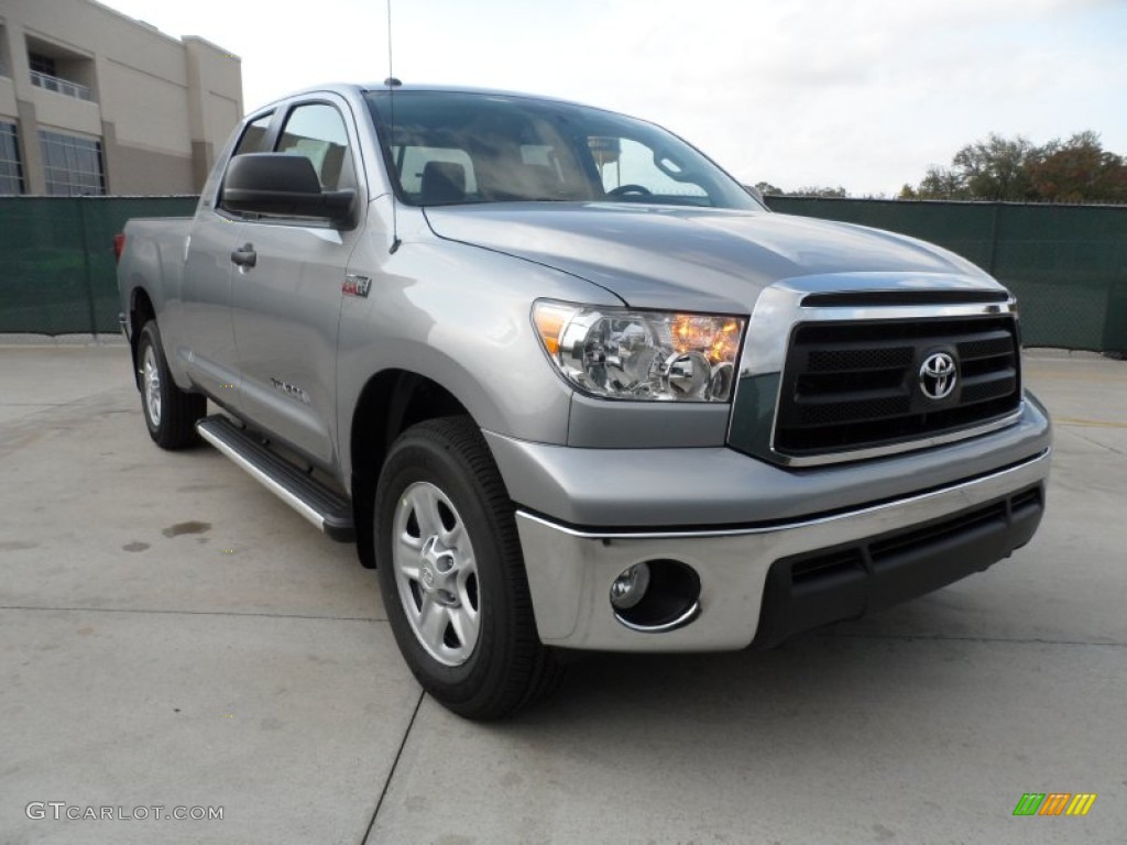 2012 Tundra SR5 Double Cab - Silver Sky Metallic / Graphite photo #1