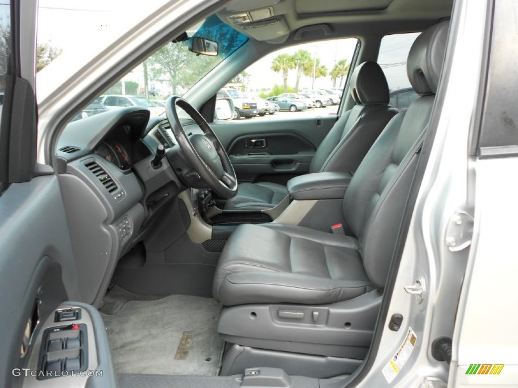 Gray Interior 2006 Honda Pilot EX-L Photo #56521063