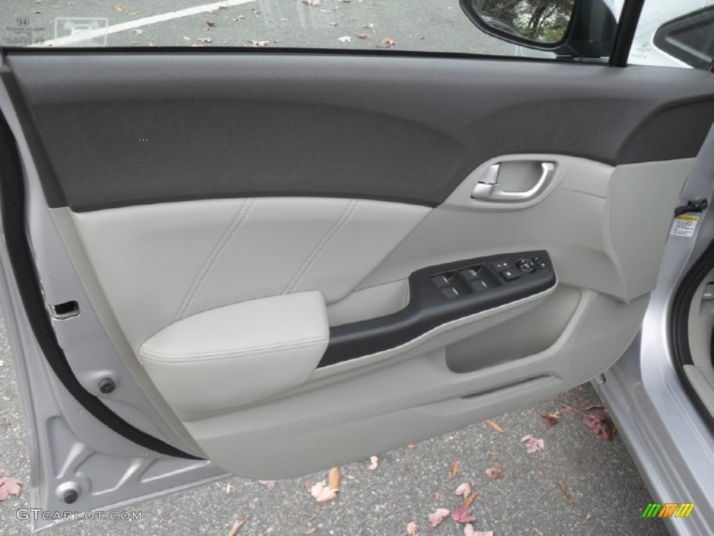 2012 Honda Civic EX-L Sedan Stone Door Panel Photo #56521256