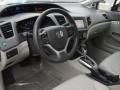 Stone 2012 Honda Civic EX-L Sedan Interior Color