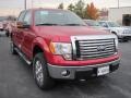 2011 Red Candy Metallic Ford F150 XLT SuperCrew 4x4  photo #2