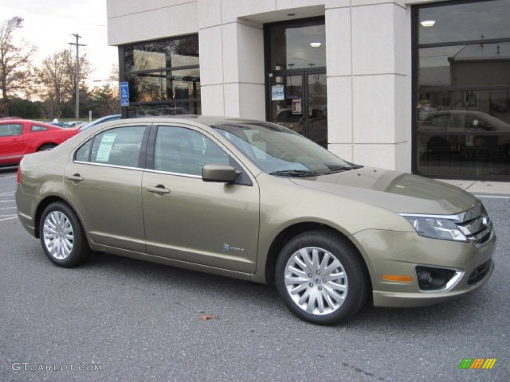 Ginger Ale Metallic 2012 Ford Fusion Hybrid Exterior Photo #56521790