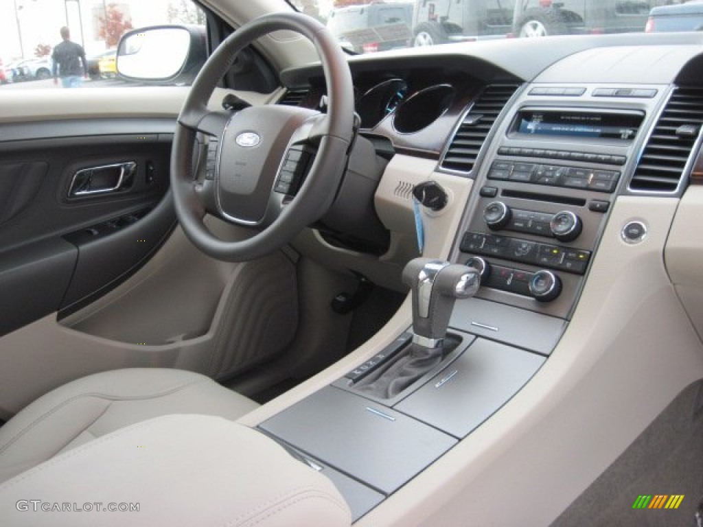 2012 Ford Taurus SEL Light Stone Dashboard Photo #56521927