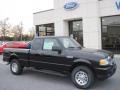 Black - Ranger XLT SuperCab 4x4 Photo No. 1