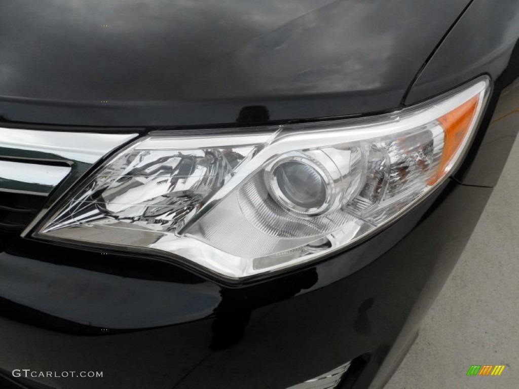 Attitude Black Metallic 2012 Toyota Camry XLE V6 Exterior Photo #56522937