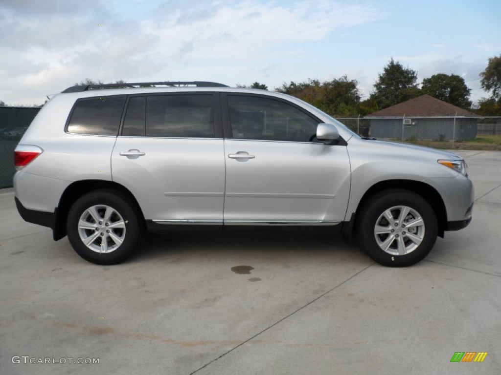Classic Silver Metallic 2012 Toyota Highlander SE Exterior Photo #56523505