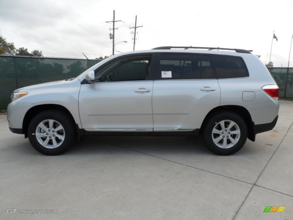 Classic Silver Metallic 2012 Toyota Highlander SE Exterior Photo #56523541
