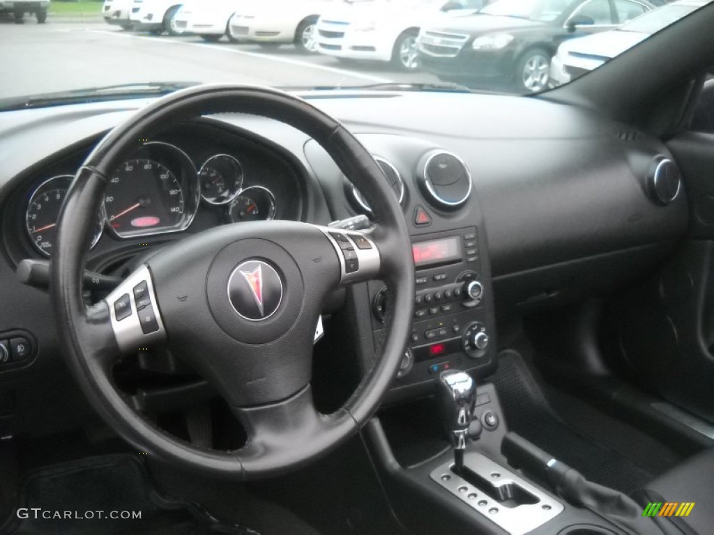 2007 Pontiac G6 GT Convertible Ebony Dashboard Photo #56524970