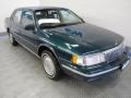 1992 Deep Jewel Green Metallic Lincoln Continental Executive  photo #1