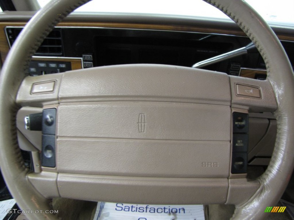 1992 Lincoln Continental Executive Steering Wheel Photos