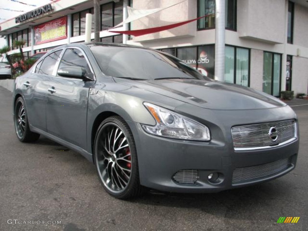 Ocean Gray Nissan Maxima