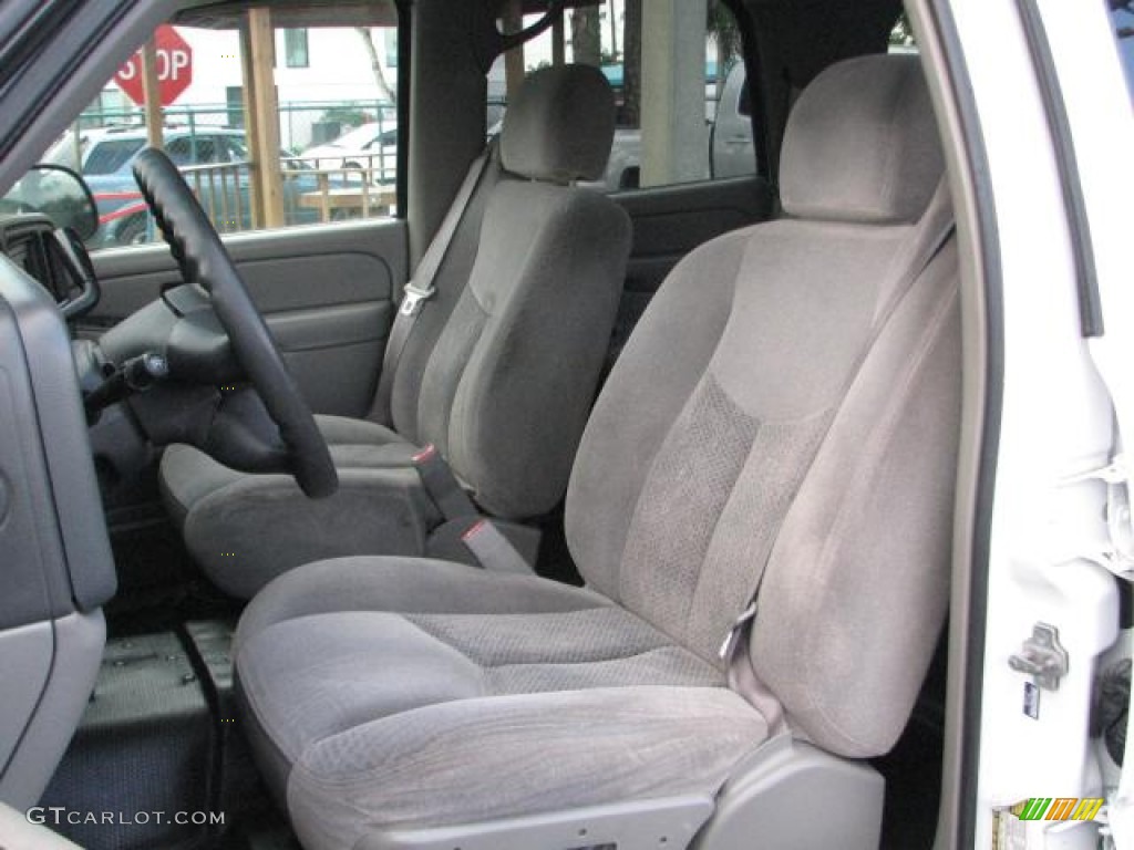 2005 Tahoe LS 4x4 - Summit White / Gray/Dark Charcoal photo #18