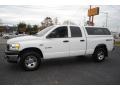 2008 Bright White Dodge Ram 1500 ST Quad Cab 4x4  photo #3