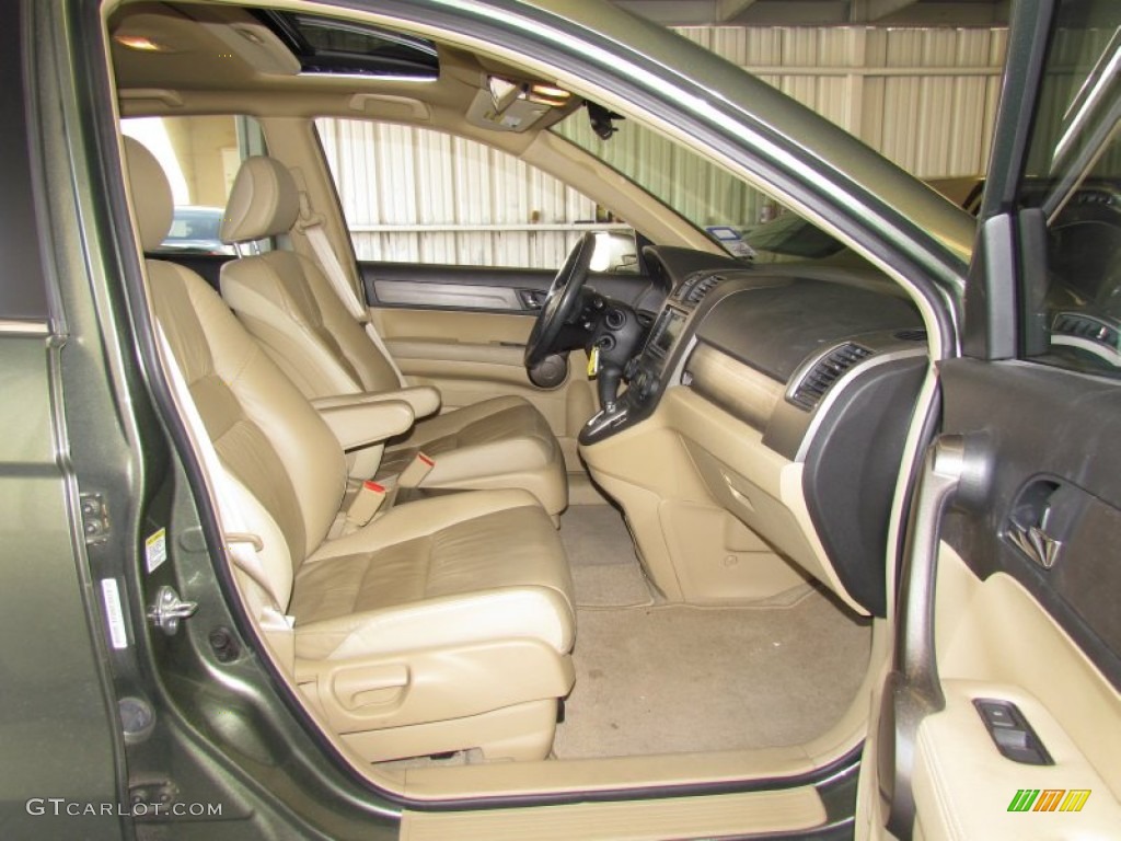 2008 CR-V EX-L - Green Tea Metallic / Ivory photo #9