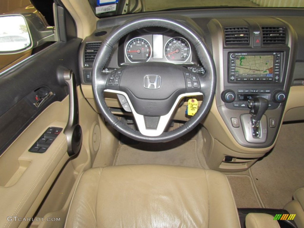 2008 CR-V EX-L - Green Tea Metallic / Ivory photo #14