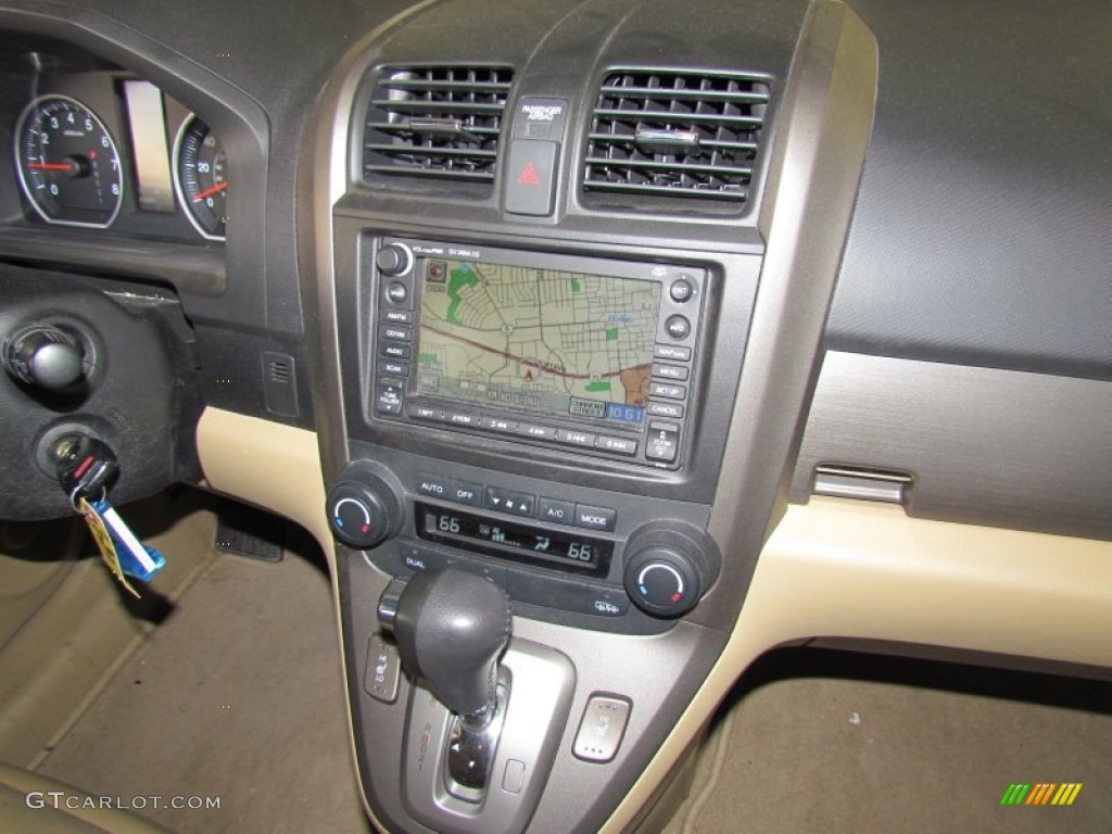 2008 CR-V EX-L - Green Tea Metallic / Ivory photo #16